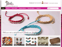 Tablet Screenshot of beadskingdom.com